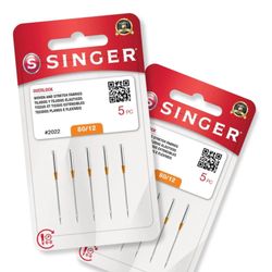 Agulha Singer para Overlock 2022/12 Blister com 10un