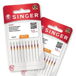 Agulha Singer Quilting 2019/12 Blister com 10un
