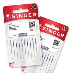 Agulha Singer para Jeans 2026/16 Blister com 10un