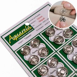 Colchete de Pressao Aquarela 12mm Cartela com 24un